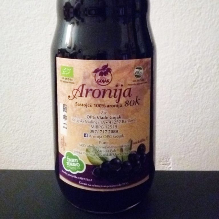 Aronija voćni sok